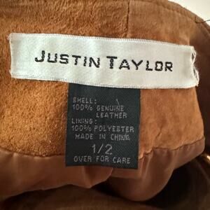 Women’s Leather Skirt by Justin Taylor size 1/2